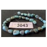 Strand of turquoise nuggets
