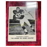 1962 Jim Brown Kahn s the Wienee Reprint