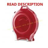 3ct Sterilite Clear/Red Wreath Box 7.5'H x 28.38'W