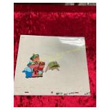 84 Star Wars Ewoks Cartoon Cel B Authentic