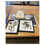 Wall Art/world map, Curtains 50x84