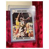 1990 Collegiate Col. UNC Michael Jordan