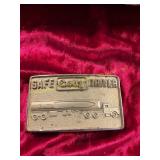 Vin. Belt Buckle For Safe Driving Getty Oil