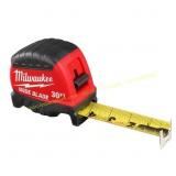 Milwaukee 30 ft Wide Blade Tape Measure 1 pk