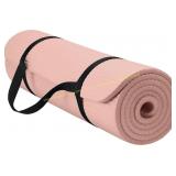 10MM GM ESST SOLID FITNESS MAT - FRENCH ROSE