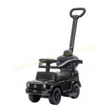 Mercedes G-Wagon 3-in-1 Push Car - Black