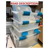 Assorted Size Totes w/lid