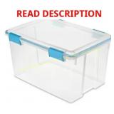 Sterilite 54-Quart Gasket Box NO LIDS