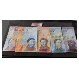 8  near mint bank notes