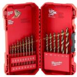Milwaukee 23 PC RED Helix Cobalt Drill Bits