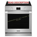 Frigidaire Pro 30-in 5-Burner Elec Induction Range