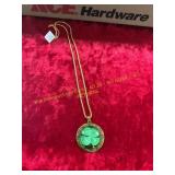 Unisex 13in 4Leaf Clover Necklace