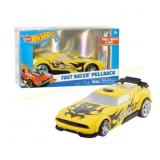 Hot Wheels Fast Racer Yellow Fish Pullback Vehicle