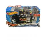 Hot Wheels Fast Racer Pullback Black Bone Shaker