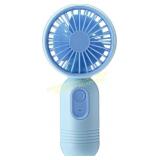 Mini Portable USB Handheld Fan 3 Speeds (Blue)