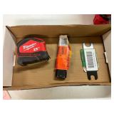 Tape Measure + Miscellaneous Tools