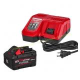 Milwaukee 18V M18 Battery & Charger 2 pc