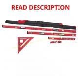 Milwaukee Redstick Magnetic Level Set