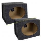 Angled 6x9 Car Speaker Boxes, 2-pk