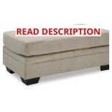 Stonemeade Ottoman, Light Brown NO LEGS
