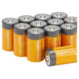 AmazonBasics D Cell 1.5V Batteries - 12-Pack