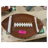 Football serving tray and mat