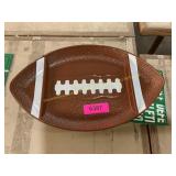 Football serving tray and mat