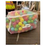 Bag of plastic balls