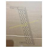 Resident king upholstered headboard (grey)