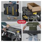 Keter Folding Table Workbench Sawhorse