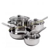 Landon 7-Piece Stainless Steel Cookware Set