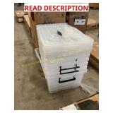 6ct Storage Totes Unknown Brand & Size
