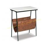 Etanbury Accent Table Brown/Black/White