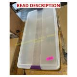 60 qt under bed storage