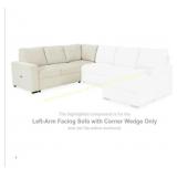 Millcoe Left-Arm Facing Corner Sofa Wedge