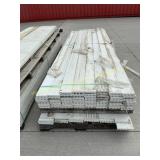 Pallet of Arctic white-smooth siding