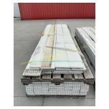 Pallet of Arctic white-smooth siding