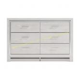 Ashley Altyra 6-Drawer Dresser White