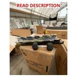 Weights and weight shelf