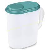 Sterilite 1-Gallon Pitcher w/Blue Lid