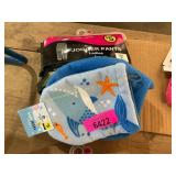 Large jogger pants, stocking caps