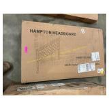 Hampton headboard twin (grey)