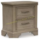 Vallardia- Nightstand in Brown by Ashley