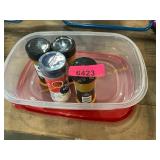 Seasoning salt, plastic tote