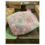 Bag of pastel plastic balls