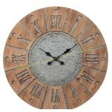 Payson Farmhouse Wall Clock, 30 x 30 Inchen