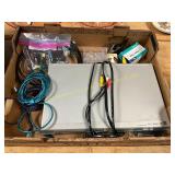 DVD Player, Charging Cords, Ink Cartridges