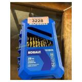 Kobalt 29pc Titanium Drill Bit Set