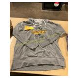 XL V Neck Iowa Hawkeye Hoodie