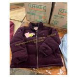 Womens L Levis Corduroy Puffer Jacket